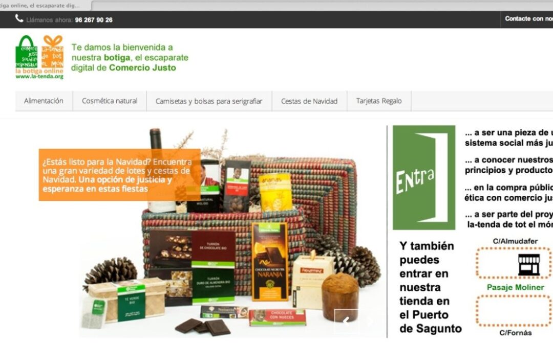 La Tenda de tot el món estrena su tienda on-line