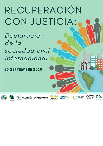 Una alianza de organizaciones de la sociedad civil pide la transformación de la economía y el sistema de comercio en favor de una recuperación justa y sostenible