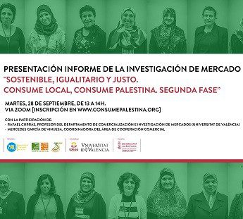 Presentación del estudio de mercado «Consume Palestina»