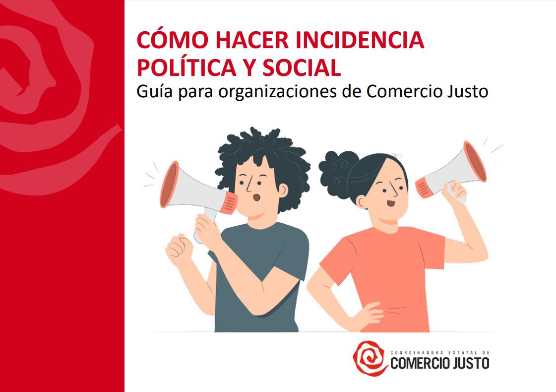 Portada del manual "Cómo hacer incidencia política y Social"